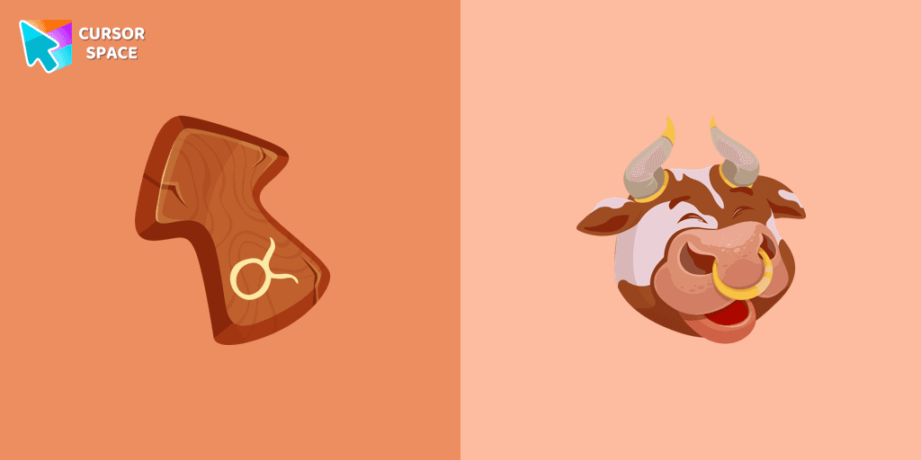 Taurus Zodiac Sign cursor cursor pack